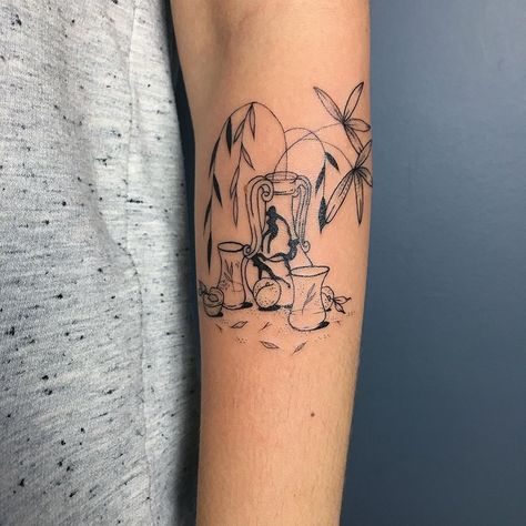 Still Life Tattoo, Matisse Tattoo, Melbourne Tattoo, Dream Tattoos, Get Excited, Life Tattoos, Geometric Tattoo, Still Life, Tatting