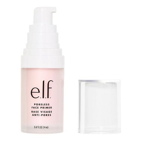 Elf Poreless Face Primer, Elf Primer, Elf Products, Make Up Primer, Ideal Makeup, Travel Size Makeup, Elf Cosmetics, Elf Makeup, Lip Gloss Set