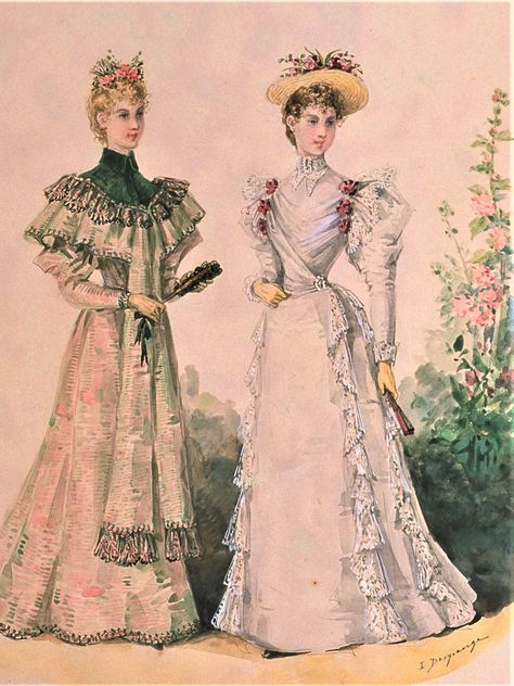 Fashion Plates Victorian, 1890 Fashion Plate, 1890s Fashion Plates, 1893 Fashion, 1912 Fashion Plate, Victorian Fashion Plates, Late 19th Century Fashion, 1890 Fashion, 60s Vintage Fashion