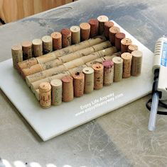 Diy Wine Cork Birdhouse, Wine Cork Birdhouse Diy How To Make, Cork Birdhouses How To Make, Wine Cork Birdhouse How To Make, How To Make A Bird House, Wine Cork Bird House, Cork Birdhouse, Wine Cork Birdhouse, Knife Safety