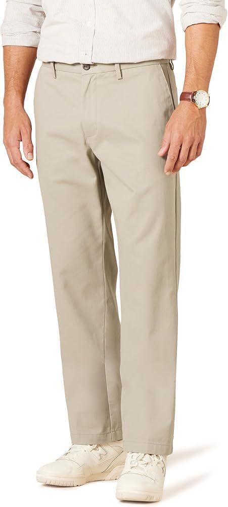 Amazon.com: Amazon Essentials Men's Classic-Fit Wrinkle-Resistant Flat-Front Chino Pant (Available in Big & Tall), Khaki Brown, 38W x 29L : Clothing, Shoes & Jewelry Old Money Fashion, Pants For Boys, Money Fashion, Amazon Essentials, Tall Clothing, Mens Chinos, Chino Trousers, Mens Essentials, Back To School Outfits