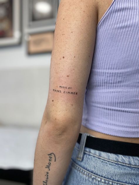 Hans Zimmer Tattoo, Hans Zimmer Wallpaper, Hans Zimmer Aesthetic, Interstellar Tattoo, Wallpaper Poetry, Ignorant Tattoo, Prince Hans, Minimal Tattoos, Planet Tattoos