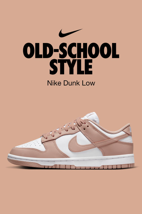 Nike Dunk Low channels '80s vintage back onto the streets with classic details and throwback hoops flair. Shop Now on Nike.com Popular Nike Shoes Women, Shoes For Teenage Girl, Nike Shoes For Girls, Outfits With Dunks, Nike Dunks Low, Sandals Design, Panda Dunks, Low Dunks, Pretty Sneakers