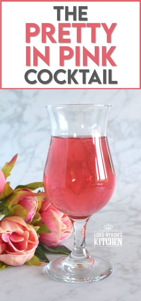 This gorgeous Pretty in Pink Cocktail is prepared with wine, cranberry juice, and soda instead of liqueurs or spirits. With its beautiful shade of pink, consider sharing this cocktail with your valentine! It's also a great option for a bridal shower or a girls night! #prettyinpink #pink #cocktails #summerdrinks #pinkdrinks Drinks With Cranberry Juice, Prosecco Drinks, Girls Night Drinks, Valentine Cocktails, Cranberry Drinks, Pink Prosecco, Cranberry Juice Cocktail, Pink Showers, Pink Cocktails