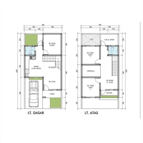 Home Site Plan, 6 X 10 House Plan, Small Tropical House Design Floor Plans, Minimalist House Layout, Small Tropical House, Site Plan Architecture, 1200sq Ft House Plans, Summer House Design, Double Story House