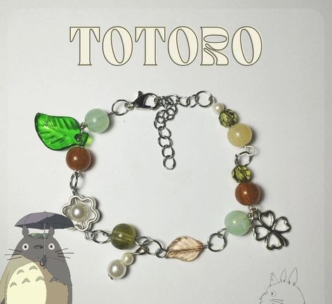 «Studio Ghibli» Studio Ghibli Inspired Jewelry, Studio Ghibli Bracelet, Totoro Bracelet, Ghibli Bracelet, Studio Ghibli Necklace, Ghibli Necklace, Studio Ghibli Jewelry, Ghibli Jewelry, Bracelet Inspo