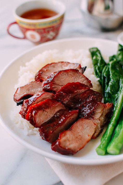 Char Siu (Chinese BBQ Pork), Restaurant-Style | The Woks of Life Pork Recipes, Chinese Bbq Pork, Wok Of Life, Woks Of Life, The Woks Of Life, Char Siu, Woks, Bbq Pork, Steak