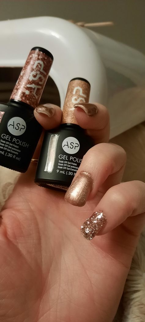 ASP soak off gel polish Rose Gold Slipper colour After Party colour Manicure Asp Gel Polish Colors, Asp Gel Polish, Colour Manicure, Gold Slippers, Polish Manicure, Gel Polish Manicure, Gel Polish Colors, Soak Off Gel, Colorful Party