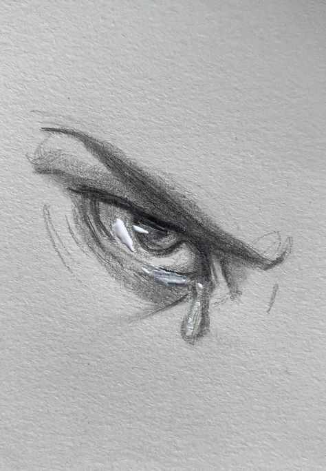 Anger Drawing, Drawing Of An Eye, Eye Sketch, Art Tools Drawing, Easy Drawings Sketches, Hand Art Drawing, Anatomy Art, Book Art Drawings, Art Tutorials Drawing