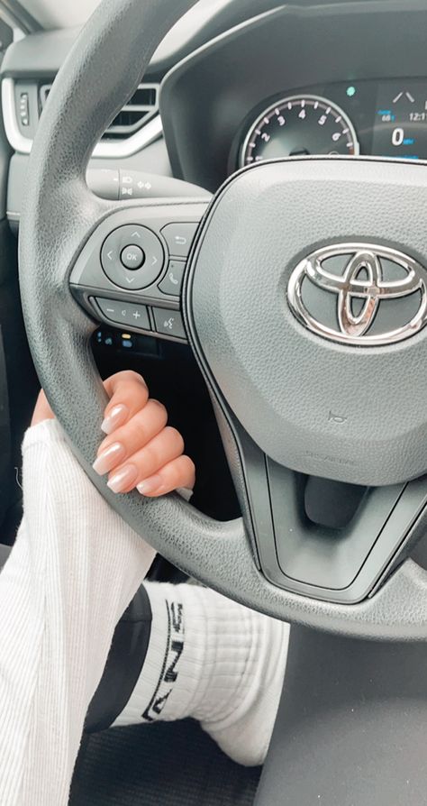 Toyota Girl, Iphone Selfie, Dragon Nails, Salon Nails, Girls Driving, Car Deco, Nails Gel Nails, Shape Pictures, Nails Salon