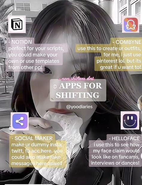 Shifting Rules To Script, Shifting Realities Script Template Notion, Apps For Shifting, Kpop Scripting Ideas, Kpop Group Logo Ideas Shifting, Kpop Dr Album Ideas, Shifting Apps, Shifting Template, Cute Signature Ideas