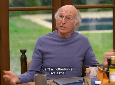 Sammi Core, Larry David, Curb Your Enthusiasm, Insert Image, Film Quotes, Tv Quotes, Radiohead, Funny Reaction Pictures, Just Girly Things