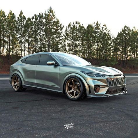 Mustang Mach E GT Widebody Shorty Tuning Abimelec 1 Mustang Mach E, Mustang Tuning, New Ford Mustang, New Mustang, Mustang Mach 1, Aftermarket Wheels, Pony Car, Car Images, Tesla Model S