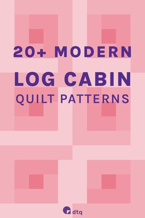 Learn all about the traditional log cabin quilt block and discover incredible log cabin quilt patterns every modern quilter will adore! Traditional Log Cabin Quilts, Log Cabin Variation Quilt Patterns, Pineapple Log Cabin Quilt, Courthouse Quilt Pattern, Railroad Quilt Pattern, 12 Inch Log Cabin Quilt Block Patterns Free, Modern Log Cabin Quilt Blocks, Easy Log Cabin Quilt Pattern, Free Log Cabin Quilt Patterns