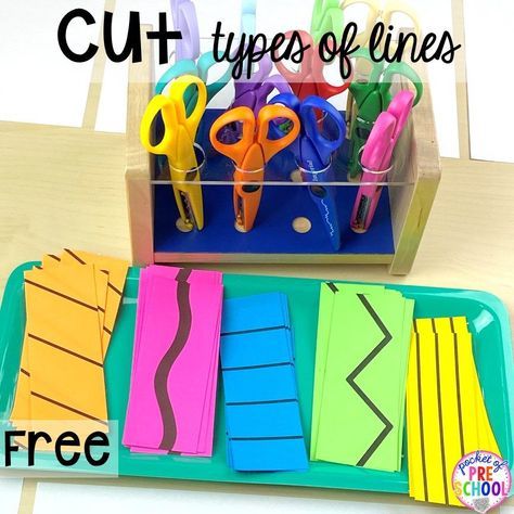 Centers Ideas For Preschool, Lines Kindergarten Activities, Montessori Life Skills Activities, Texture Preschool Activities, Pre Literacy Activities Preschool, No Prep Kindergarten Activities, Symmetry Preschool Activities, Preparing For Kindergarten Activities, Pre K Montessori Activities