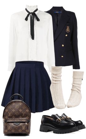 Private School Outfit Aesthetic, Private School Uniforms Aesthetic Girl, Boarding School Uniforms Aesthetic, Private School Aesthetic Outfit, Gossip Girl School Uniform, Private School Uniforms Aesthetic, British Private School, Private School Outfit, Private School Outfits