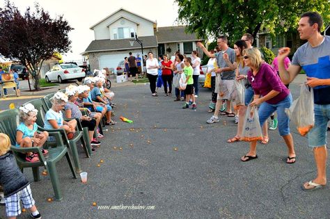 Block Party Games, Neighborhood Events, Neighborhood Activities, Halloween Block Party, Summer Block Party, Neighborhood Block Party, Fall Blocks, Neighborhood Party, Summer Bash