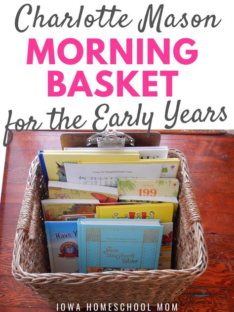 Organisation, Charlotte Mason Preschool, Morning Basket, Charlotte Mason Homeschool, Toddler Homeschool, Morning Time, Homeschool Education, Homeschool Inspiration, Homeschool Classroom