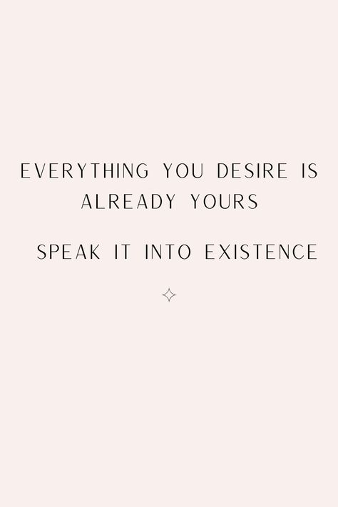 Manifestation and Speaking Things into Existence Speak Things Into Existence, Speak It Into Existence, Create Reality, Create Your Own Reality, Self Improvement Quotes, Vision Board Affirmations, Luck Quotes, Books For Self Improvement, Good Luck Quotes