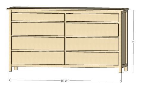 Shaker Dresser, Bedroom Furniture Diy, Shaker Furniture Plans, Diy Dresser Build, Dresser Woodworking Plans, Diy Dresser Drawers, Diy Dresser Plans, Baby Bedroom Furniture, Dresser Plans