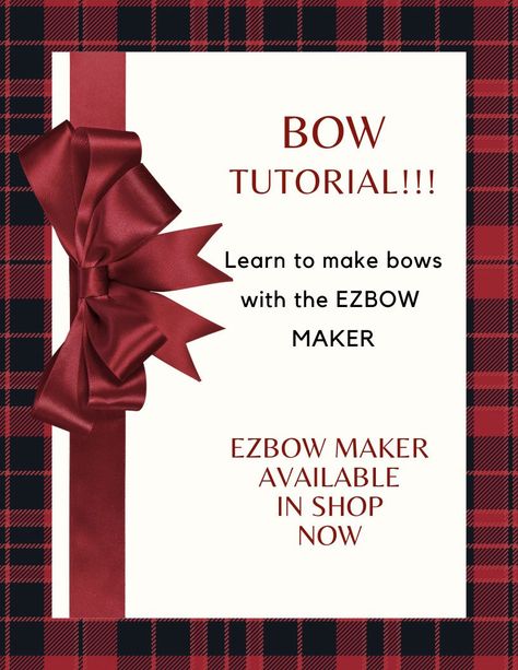 Bow Maker Diy, Ez Bow Maker, How To Make Sunflower, Bow Making Tutorials, Bow Maker, Loopy Bow, Pro Bow, Ribbon Making, Make Bows