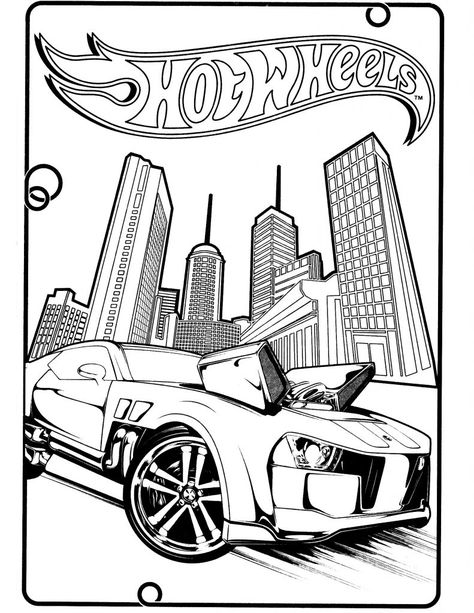 Free Printable Hot Wheels Coloring Pages For Kids Hot Wheels Coloring Pages, Hot Wheel Printables, Race Car Coloring Pages, Monster Truck Coloring Pages, Hot Wheels Party, Hot Wheels Birthday, Truck Coloring Pages, Cars Coloring Pages, Coloring Page Ideas