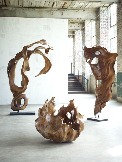 Phillips Collection Wood Sculptures -- love this! Just like our Listings OC Article, "Nature as Sculpture." http://www.listingsmagazine.com/digital_issue/2013_08/ Wooden Sculptures, Wood Sculptures, Afrique Art, Driftwood Sculpture, Phillips Collection, Wood Carving Art, Wooden Sculpture, Driftwood Art, Sculpture Installation