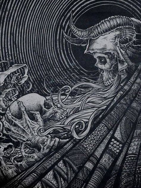 God Machine, Creation Art, Dark Artwork, Macabre Art, Skeleton Art, Occult Art, Goth Art, Dark Art Illustrations, Dark Gothic