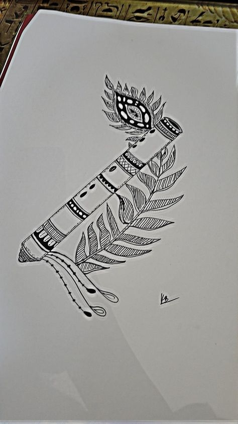 #krishna#bansuri#god#flute#music#easy#melody#drawings#pleasing Krishna Bansuri Sketch, Music Related Drawings Easy, Krishna Bansuri Drawing, Krishna Basuri Drawing, Basuri Krishna Flute Drawing, Basuri Krishna Flute, Lord Krishna Drawing Pencil Easy, Bansuri Flute Krishna, Bansuri Drawing