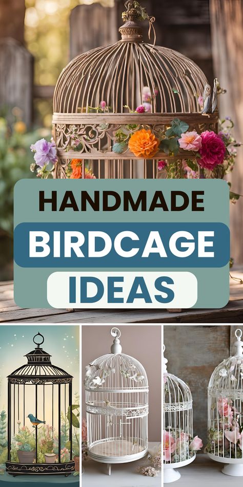 Have you ever considered adding a creative touch to your décor with handmade birdcage ideas? Whether you love vintage aesthetics or modern designs, a well-crafted birdcage can transform any space into something unique. Birdcage Ideas, Birdcages, Vintage Aesthetics, Plastic Canvas Patterns, Decor Pieces, Canvas Patterns, Something Unique, Bird Cage, Beautiful Decor