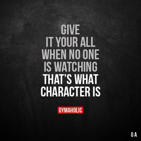 Give it your all when no one is watching My Comeback Quotes, Give It Your All Quotes, Watching Quotes, When No One Is Watching, Give It Your All, Fitness App, Gym Quote, Success Story, Fitness Motivation Quotes