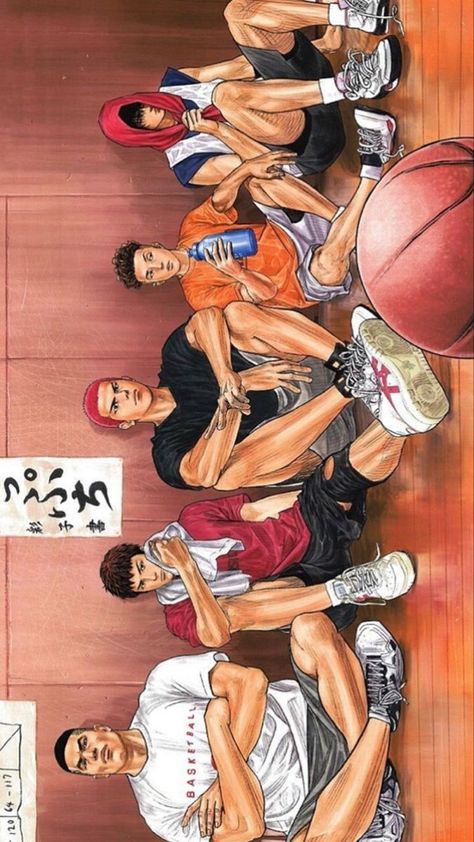 Slamdunk Wallpaper Slam Dunk, Slam Dunk Manga, Slam Dunk Anime, 2560x1440 Wallpaper, The Best Anime, Iconic Looks, Iconic Art, Basketball Art, Best Anime