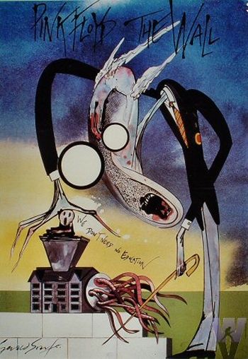 Pink Floyd vintage, done in a style similar to the great and wonderful Ralph Steadman. Vintage Rock Posters, Pink Floyd Tattoo, Crow Images, Pink Floyd Vintage, Pink Floyd Albums, Pink Floyd Art, Ralph Steadman, Polish Posters, Favorite Albums