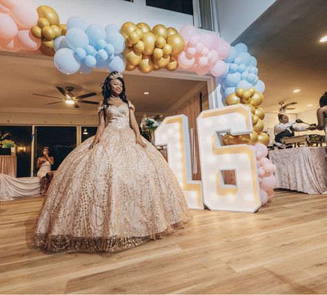 Sweet 16 Party Dresses Long, Sweet 16 Black Women Party, Pink Sweet 16 Dresses Black Women, Sweet 16 Color Ideas, Sweet 16 Black Girls Dresses, Birthday Dresses Sweet 16, Sweet 16 Princess Theme, Sweet 16 Planning Guide, Sweet 16 Hairstyles Black