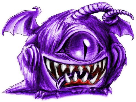 The Epitome of Black.. | pearlsofprofundity Sheb Wooley, Purple People Eater, Purple People, People Eater, Dark Evil, Monster Drawing, March 27, June 30, The Purple