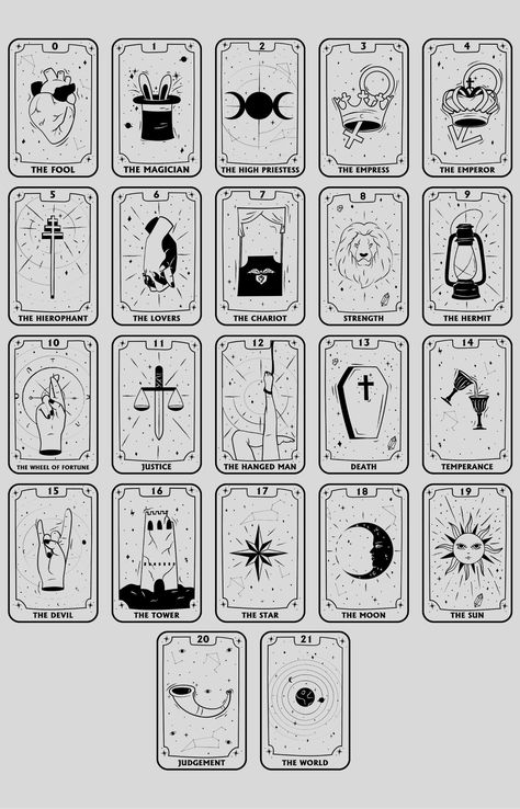 How To Tarot Cards, How To Draw Tarot Cards, Hand Drawn Tarot Cards, Tarot Cards Png, Blank Tarot Card Template, Tarot Card Stencil, Tarot Card Line Art, Tarot Card Outline, Tarot Cards Aesthetic Art