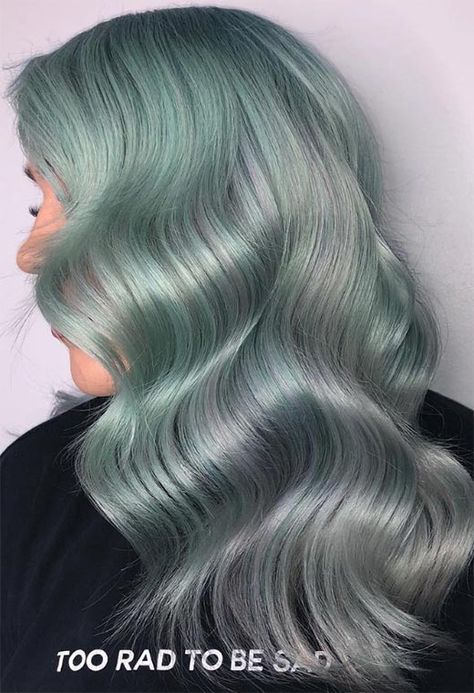 63 Offbeat Green Hair Color Ideas in 2020: Green Hair Dye Kits to Try Wella Education, Green Hair Color Ideas, Pastel Green Hair, Green Hair Color, Hair Dye Brands, Neon Green Hair, Emerald Green Hair, Green Hair Dye, Bob Hair Color