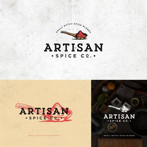 Spice Branding, Spice Blends, Logo Inspiration, Branding, ? Logo, Design