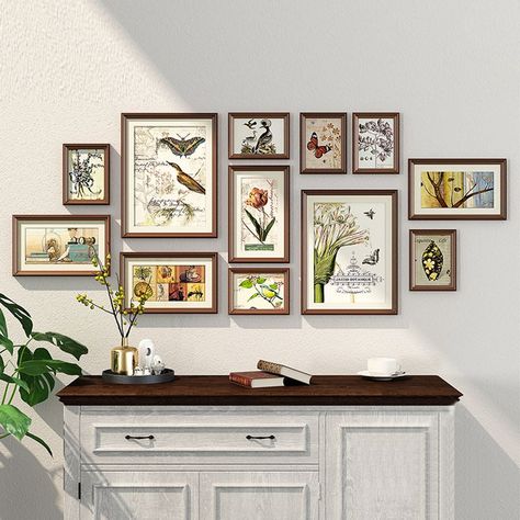 Wall Frame Arrangements, Bedroom Wall Aesthetic, Picture Frame Arrangements, Wall Frame Design, Picture Wall Living Room, Frame Arrangement, Paint Wall Art, Picture Arrangements, Frame Wall Collage