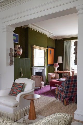 An elegant Chelsea townhouse revived with fresh character by d’Erlanger and Sloan Rita Konig, English Farmhouse, English Interior, English Home, English Country Decor, Victorian Cottage, Pretty Bedroom, Deco Boheme, Chelsea House