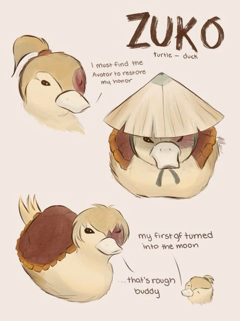 Drew Zuko as a Turtle Duck❤️ : TheLastAirbender Avatar The Last Airbender Zuko Fanart, Zuko Atla Fanart, Atla Animals, Zuko Funny, Atla Fan Art, Zuko Wallpapers, Turtle Ducks, Avatar The Last Airbender Cartoon, Zuko Fan Art