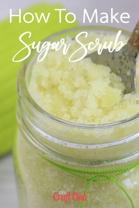 Make Sugar Scrub, Hand Scrub Diy, Hand Scrub Homemade, Scrub At Home, Scrub Recipe Diy, Easy Sugar Scrub, Salt Scrub Recipe, Diy Sugar Scrub Recipe, Body Scrub Recipe