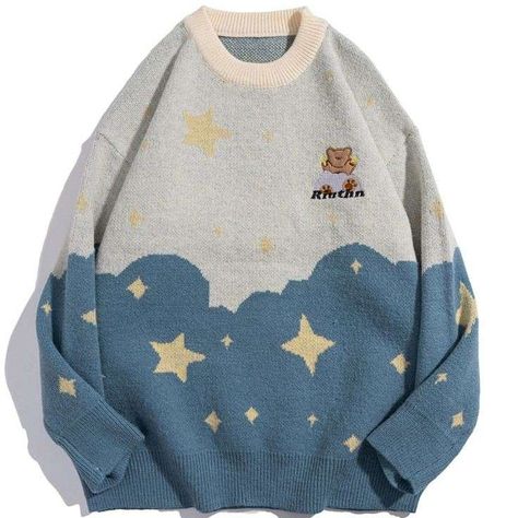 Streetwear Fashion Outfits, Comfortable Sweater, Stylish Sweaters, Sweater Collection, Little Bear, Comfy Tops, Sweater Sale, Character Outfits, Dream Clothes