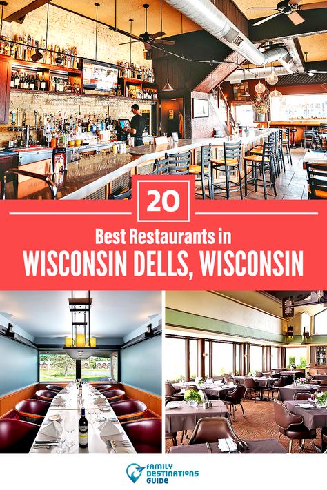 Madison Wisconsin Food, Wisconsin Dells Restaurants, Fish Creek Wisconsin, Wisconsin Dells Vacation, Wi Dells, Brookfield Wisconsin, Wisconsin Food, Wausau Wisconsin, Eau Claire Wisconsin