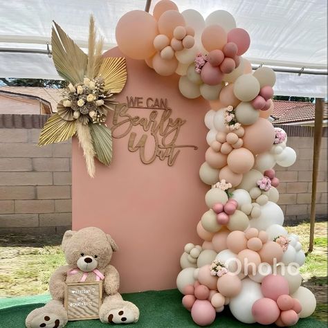 Beige Balloons, Gold Balloon Garland, Party Ballons, Girls Birthday Party Decorations, Wedding Shower Decorations, Girl Baby Shower Decorations, Birthday Party Balloon, Arch Kit, Pink Balloons