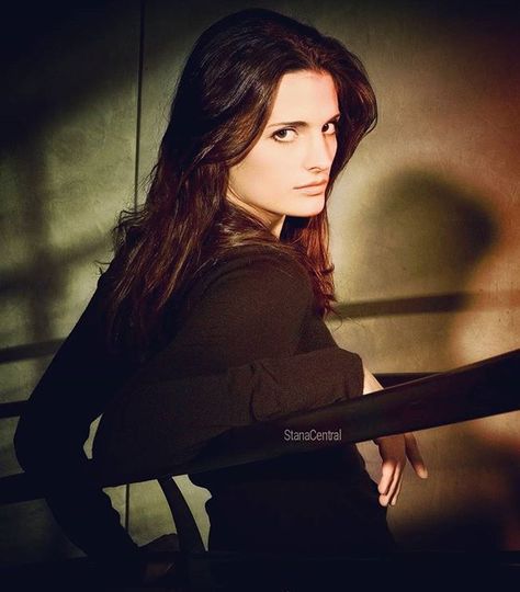 Michael Becker photo shoot. Stana Katic Pregnant, Seamus Dever, Stana Katic, Famous Women, Hollywood Celebrities, Bollywood Celebrities, Girl Crush, Favorite Celebrities, Her Hair