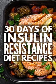 Insulin Resistance Diet Plan, Insulin Resistance Diet Recipes, 1200 Calorie Diet Meal Plans, Healthy Recipes For Diabetics, Makanan Diet, Low Fat Diets, Diet Vegetarian, Diet Help, Idee Pasto Sano