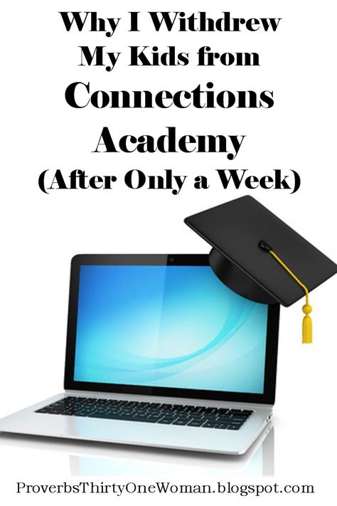 Why I Withdrew My Kids from Connections Academy after only one week