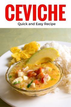 Ecuadorian Ceviche, Ecuadorian Recipes, How To Make Ceviche, Shrimp Ceviche Recipe, Ecuadorian Food, Ahi Poke, Ceviche Recipe, Around The World Food, Shrimp Ceviche