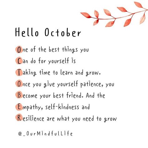 First Day Of October, Stone Quotes, New Month Quotes, October Quotes, Our Mindful Life, Big Emotions, Monthly Quotes, Bullet Journal Cover Ideas, Hello October